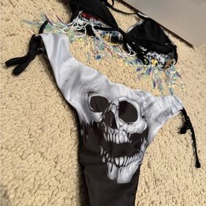 Skull bikini